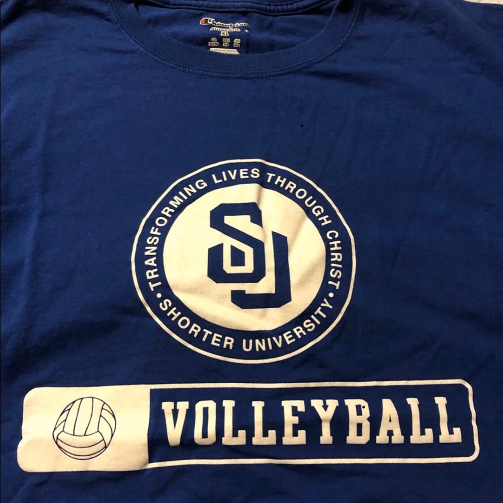 Shorter College volleyball T-shirt